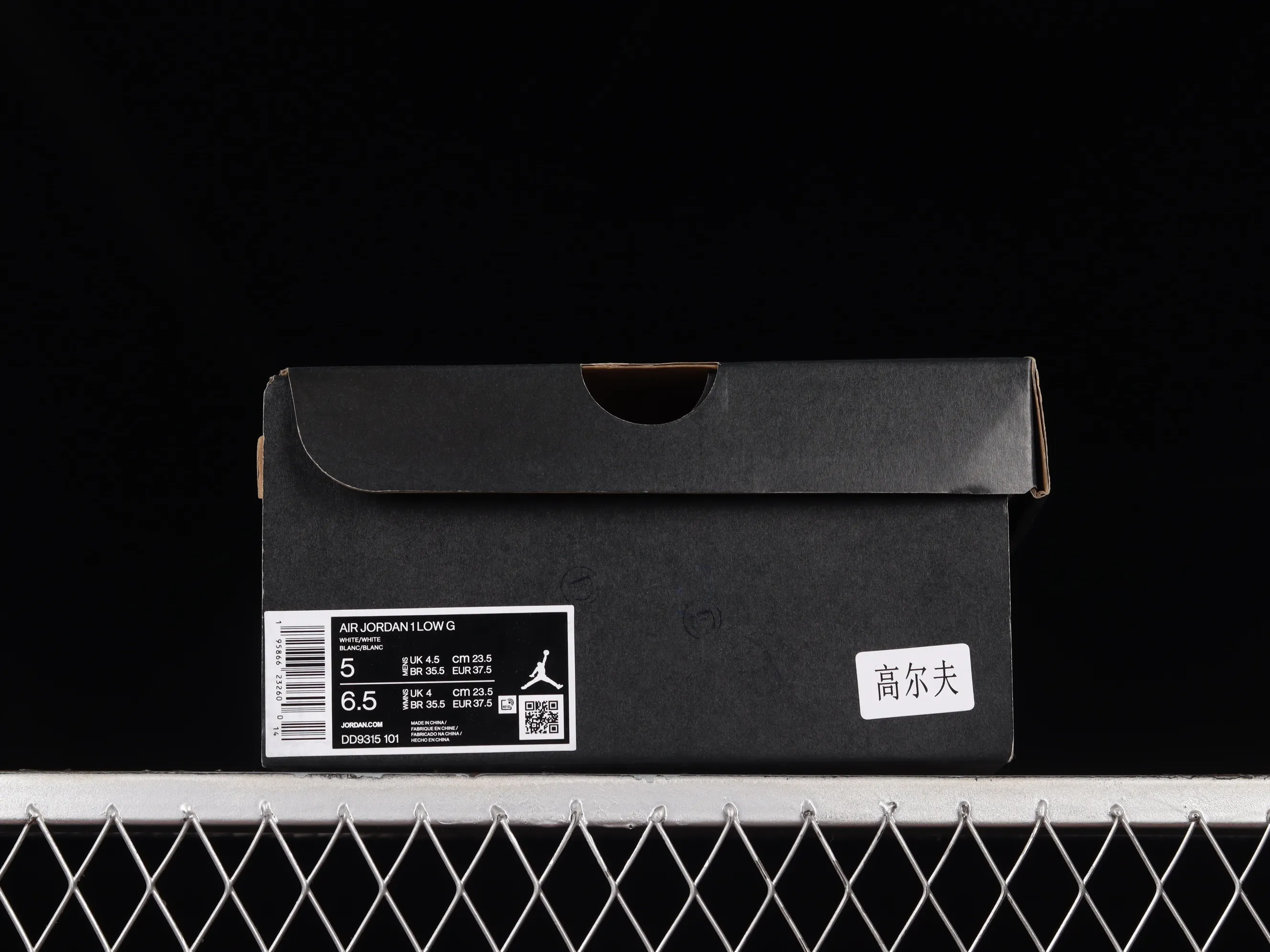 All categories Air Jordan Jordan series basketball shoes Air Jordan 1 Low G version pure original Air Jordan 1 Low Golf "Triple White" AJ1 Joe 1 new golf version all white color DD9315-101